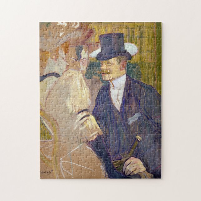 Toulouse-Lautrec - The Englishman at the Rouge Jigsaw Puzzle (Vertical)