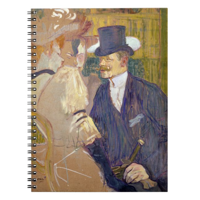 Toulouse-Lautrec - The Englishman at the Rouge Notebook (Front)