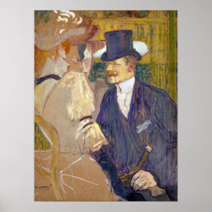 Toulouse-Lautrec - The Englishman at the Rouge Poster