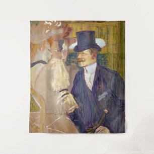 Toulouse-Lautrec - The Englishman at the Rouge Tapestry