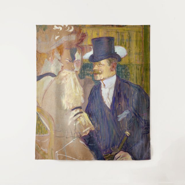 Toulouse-Lautrec - The Englishman at the Rouge Tapestry (Front)
