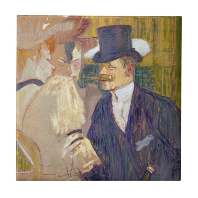 Toulouse-Lautrec - The Englishman at the Rouge Tile (Front)