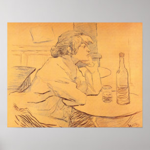 Toulouse-Lautrec - The Hangover Poster