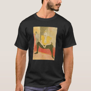 Toulouse Lautrec The Seated Clowness 2 T-Shirt