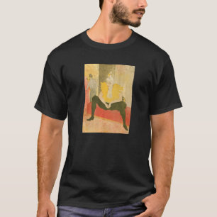 Toulouse Lautrec The Seated Clowness 2 T-Shirt