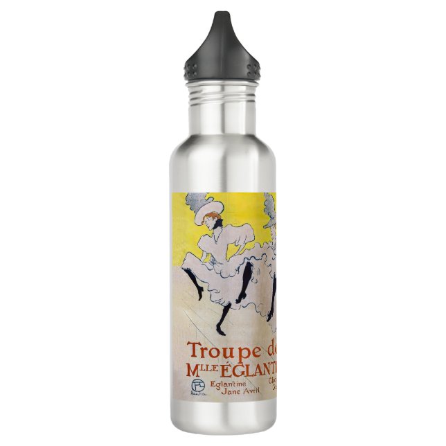 Toulouse-Lautrec - Troupe de Mlle Eglantine 710 Ml Water Bottle (Left)