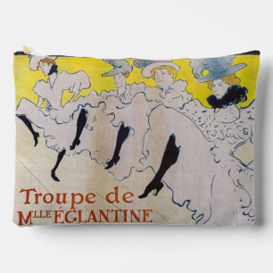 Toulouse-Lautrec - Troupe de Mlle Eglantine Accessory Pouch