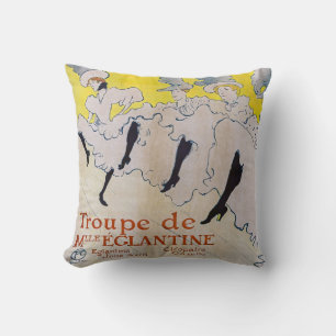 Toulouse-Lautrec - Troupe de Mlle Eglantine Cushion