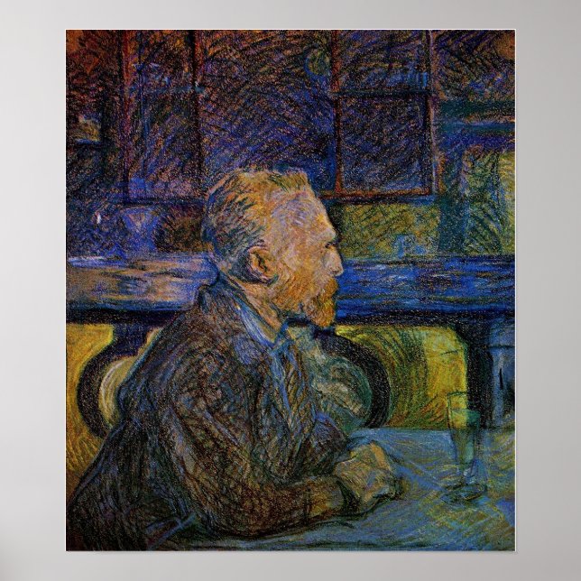 Toulouse-Lautrec - Vincent Van Gogh 1887 Poster (Front)