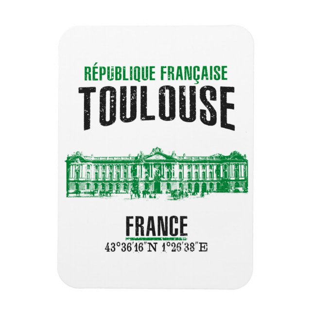 Toulouse Magnet (Vertical)