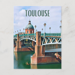 Toulouse Photo Vintage Postcard