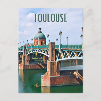 Toulouse Photo Vintage Postcard