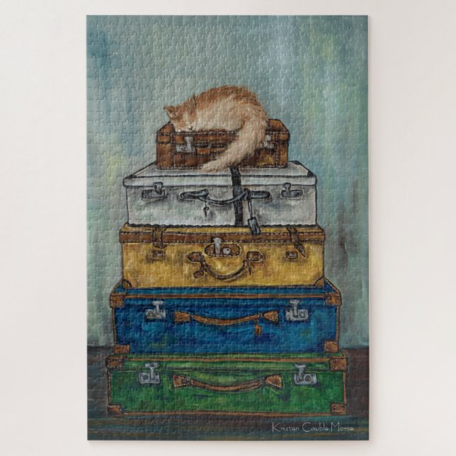 Toulouse the Traveler Jigsaw Puzzle (Vertical)