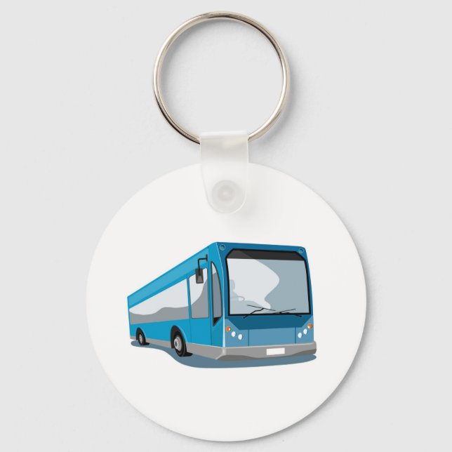 tour bus coach transport key ring (Front)