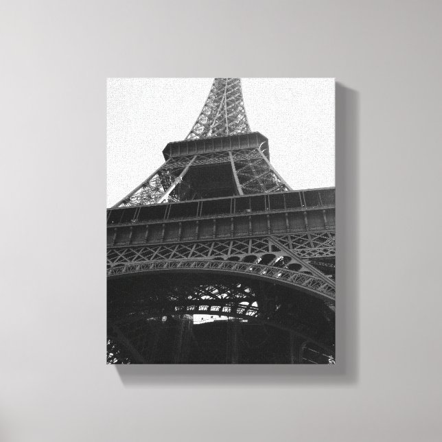Tour d' Eiffel Print on Wrapped Canvas (Front)