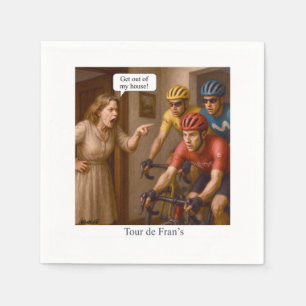 Tour de Fran’s Napkin