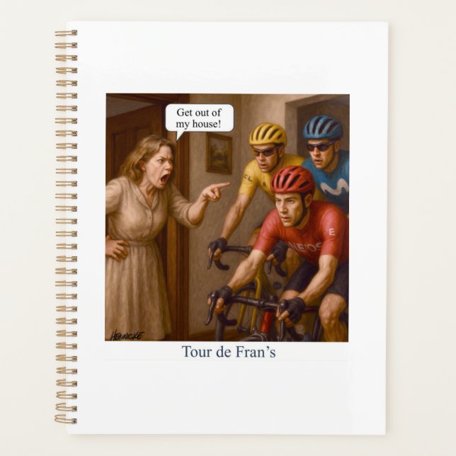 Tour de Fran’s Planner (Front)