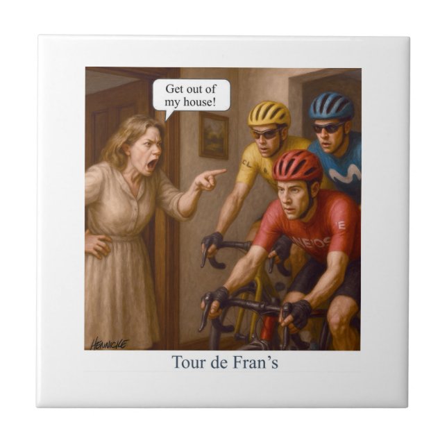 Tour de Fran’s Tile (Front)