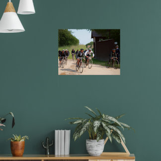 Tour de France 1903 First Race Colour Redux Poster