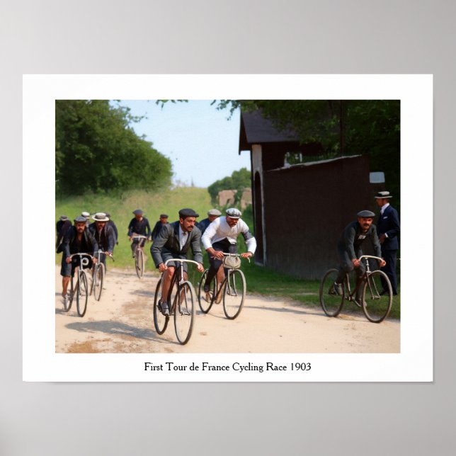 Tour de France 1903 First Race Colour Redux Poster (Front)