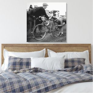 Tour de France 1928 Raymond Decorte Colour Redux Canvas Print