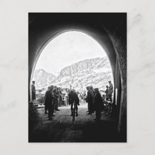 Tour de France 1928 Stage 14 Tunnel de Galibier Postcard