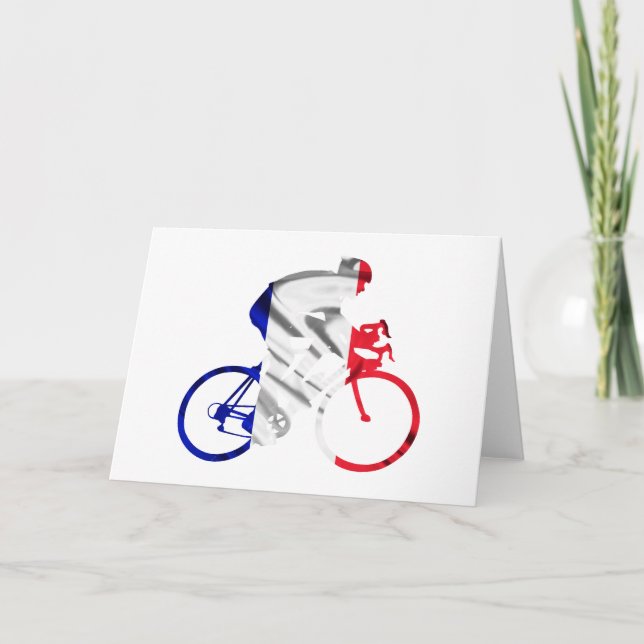 Tour de france cyclist card (Front)