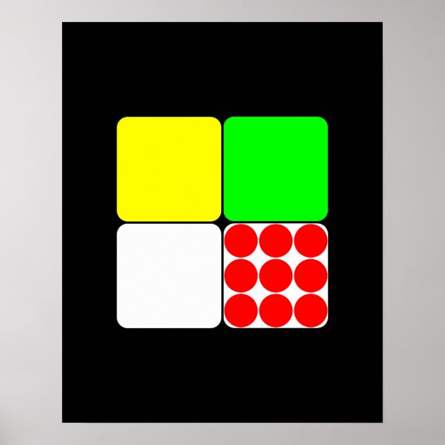 Tour de France Jerseys 3 Black Poster (Front)