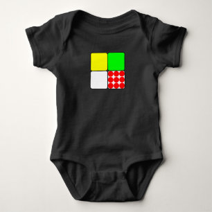 Tour de France Jerseys 3 Yellow Baby Bodysuit