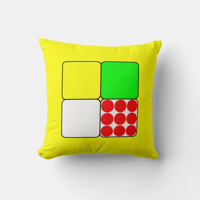 Tour de France Jerseys 3 Yellow Cushion (Front)