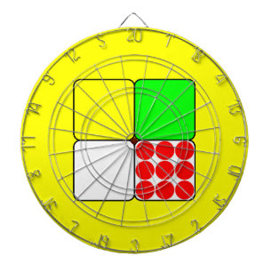 Tour de France Jerseys 3 Yellow Dartboard