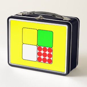 Tour de France Jerseys 3 Yellow Metal Lunch Box