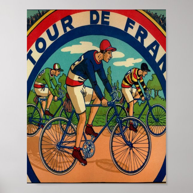 Tour De France Vintage Poster (Front)