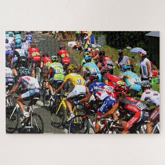 Tour de France Yellow Jersey 2010 Jigsaw Puzzle (Horizontal)