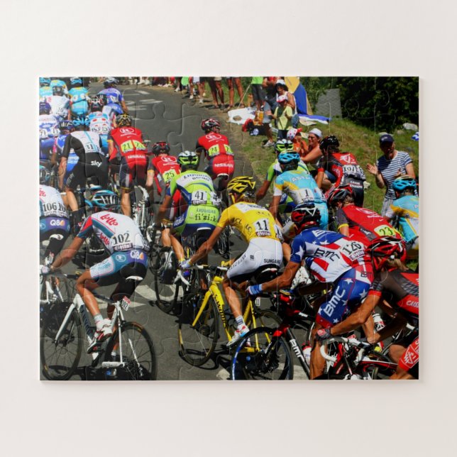 Tour de France Yellow Jersey 2010 Jigsaw Puzzle (Horizontal)