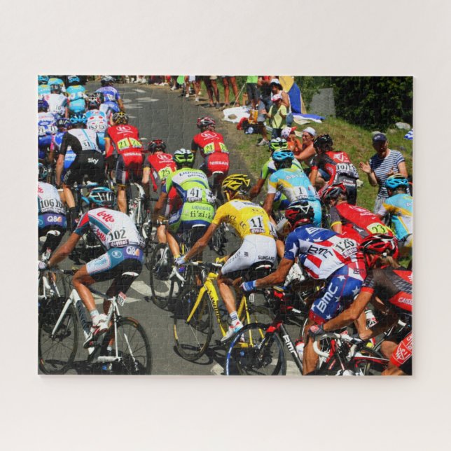 Tour de France Yellow Jersey 2010 Jigsaw Puzzle (Horizontal)