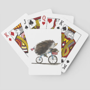 Tour De Hedgehogs Playing Cards