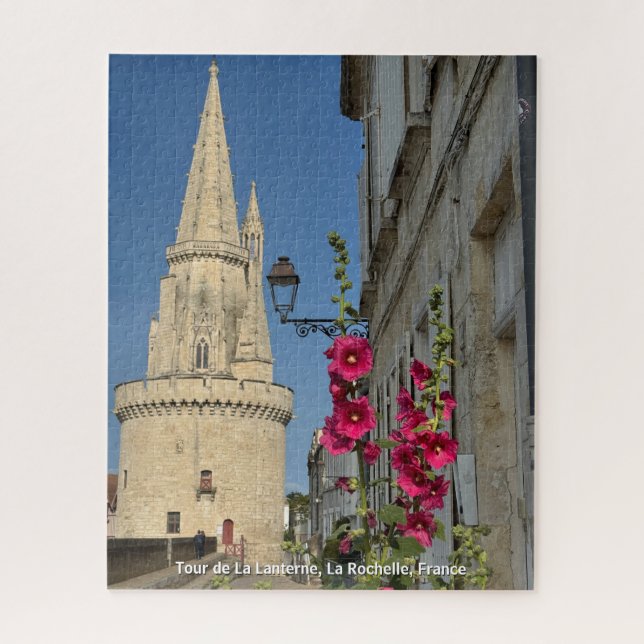 Tour de La Lanterne, La Rochelle, France Jigsaw Puzzle (Vertical)