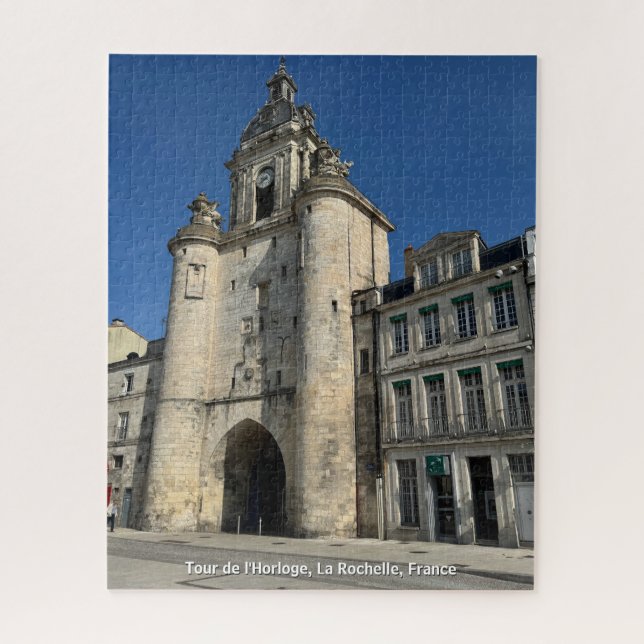 Tour de l'Horloge, La Rochelle, France Jigsaw Puzzle (Vertical)