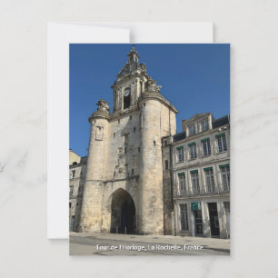Tour de l'Horloge, La Rochelle, France Postcard