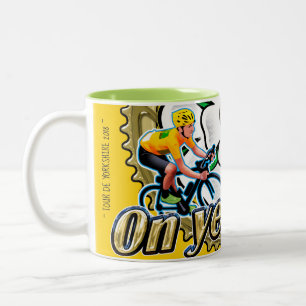 Tour de Yorkshire 2018 ‘On yer Bike’ coffee mug