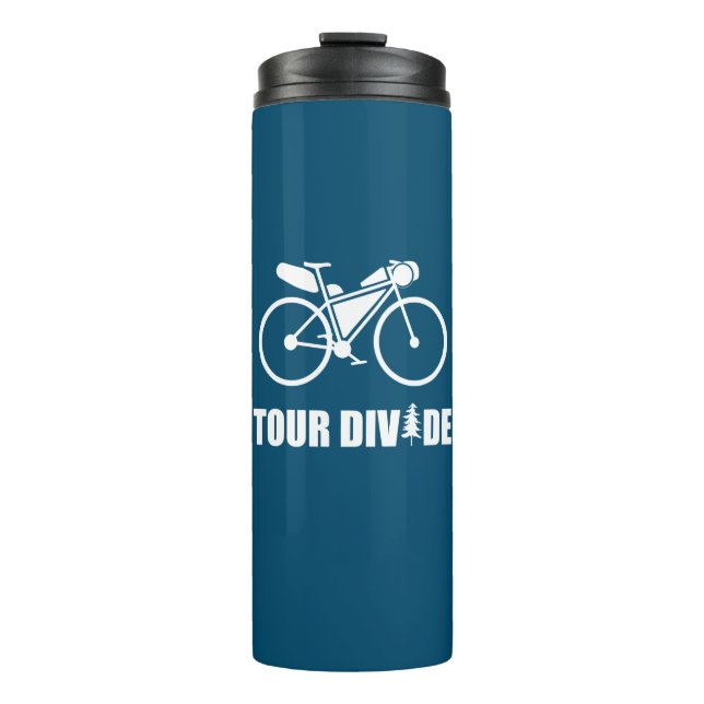 Tour Divide Bikepacking Thermal Tumbler (Front)
