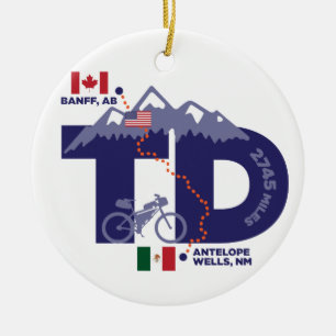 Tour Divide Ornament