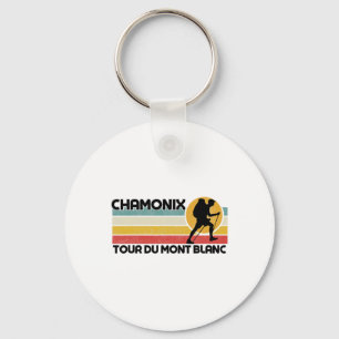 Tour Du Mont Blanc Chamonix Resort Area Skiing, Cl Key Ring