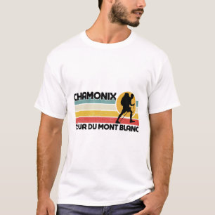 Tour Du Mont Blanc Chamonix Resort Area Skiing, Cl T-Shirt