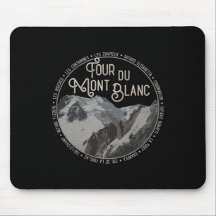 Tour Du Mont Blanc Gear European Hiking Trail Souv Mouse Mat