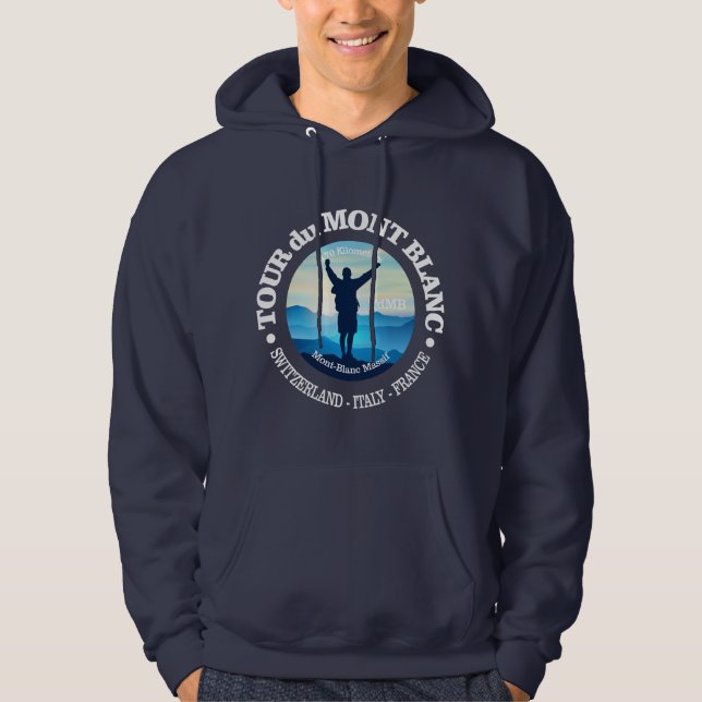 Tour du Mont Blanc (V) Hoodie (Front)