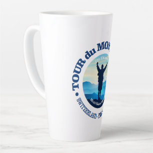 Tour du Mont Blanc (V) Latte Mug