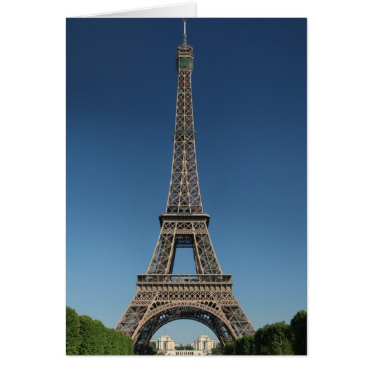 tour eiffel card