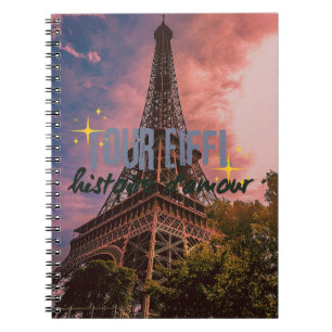 Tour Eiffel Notebook – Parisian Romance in Paris